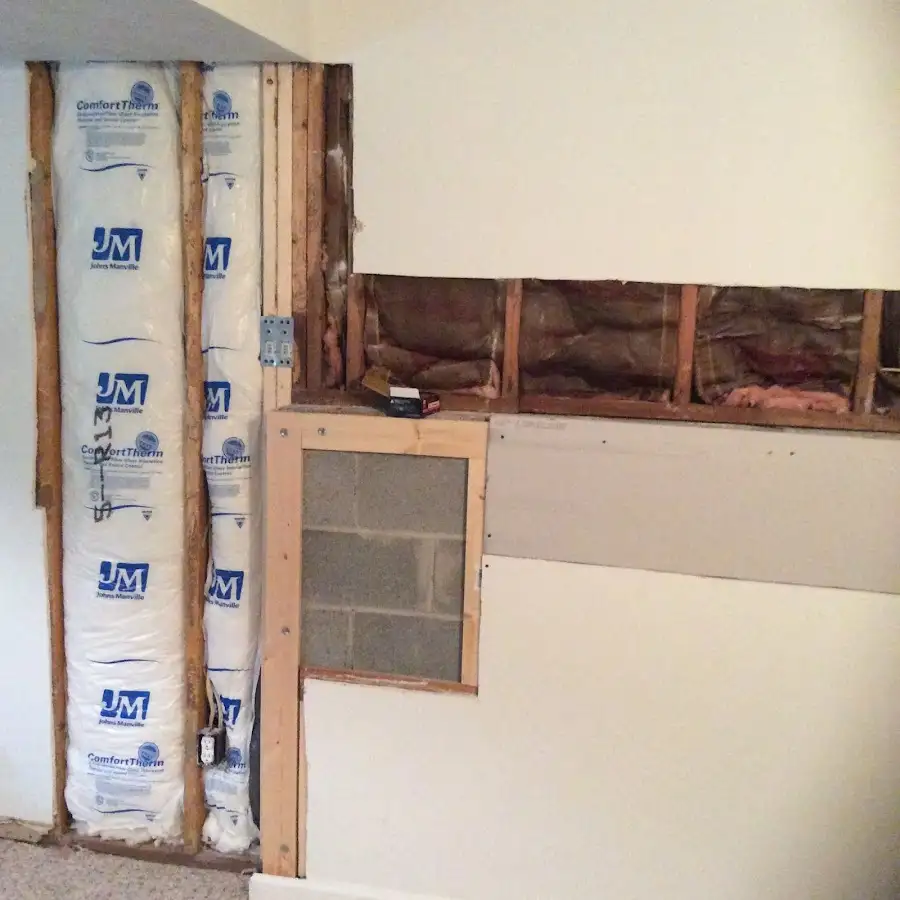 Wall insulation replacement during Structural Drying in Redwood City